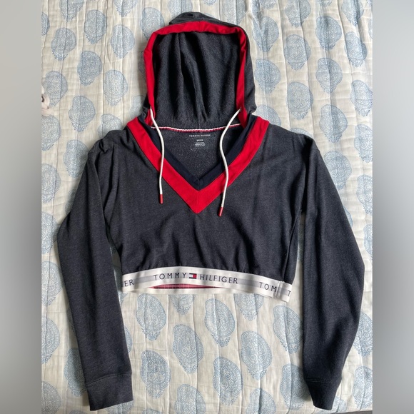 Tommy Hilfiger Cropped Sweatshirt - Picture 3 of 5